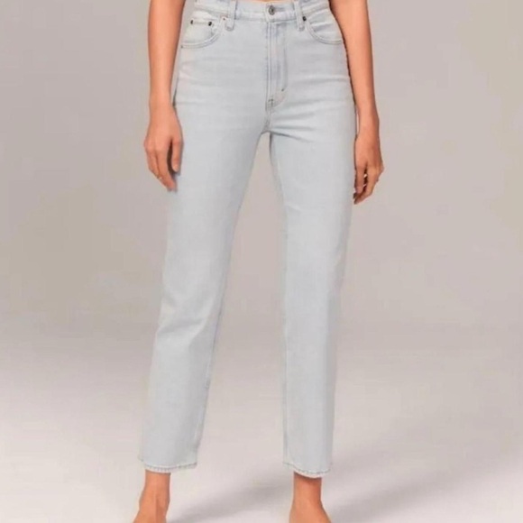 Abercrombie & Fitch Denim - Abercrombie & Fitch Ankle Straight Ultra High Rise Curve Love Women’s 33/16